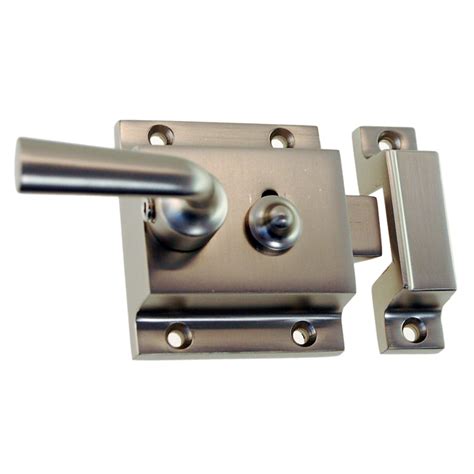 Solid Brass Surface Mount Storm Door Latch Box 